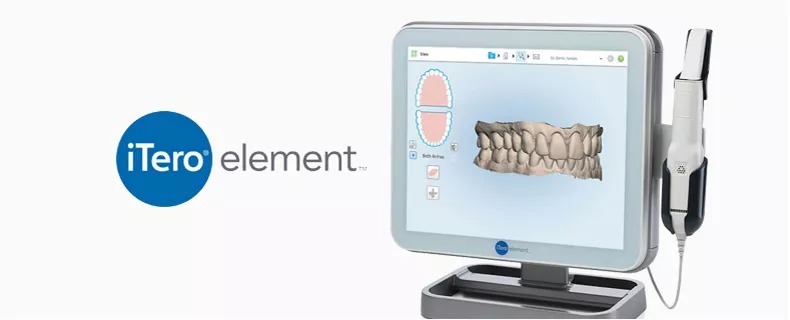 歯や歯並びをスキャンして歯の情報を読み込む機械です。肉眼では発見しづらい虫歯を検知する機能もあります